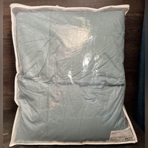 The Company Store LoftAIRE™ Down Alt Medium Comforter Sea Mist, Twin Size. New! - Picture 6 of 16